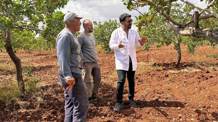 Ziraat mühendisleri sahaya indi