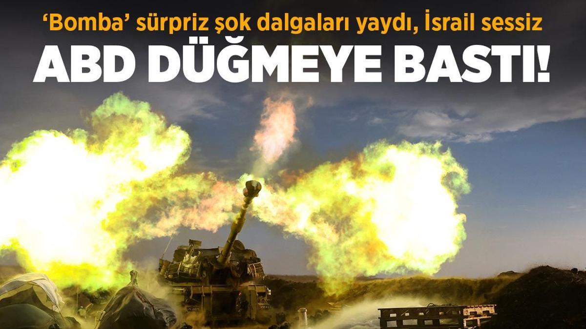 Gazze’deki savaşta son dakika… ABD düğmeye bastı! Bomba sürpriz, İsrail sessiz