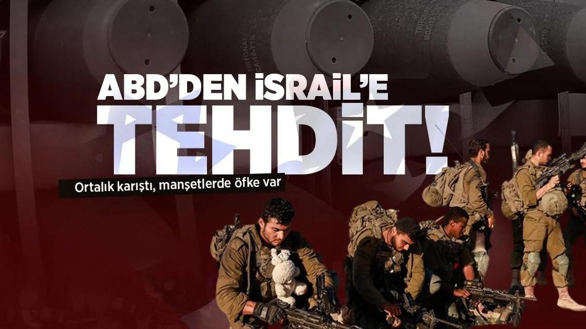 Savaşta son dakika… ABD İsrail’i açıkça tehdit etti, ortalık karıştı! Orta Doğu toz duman