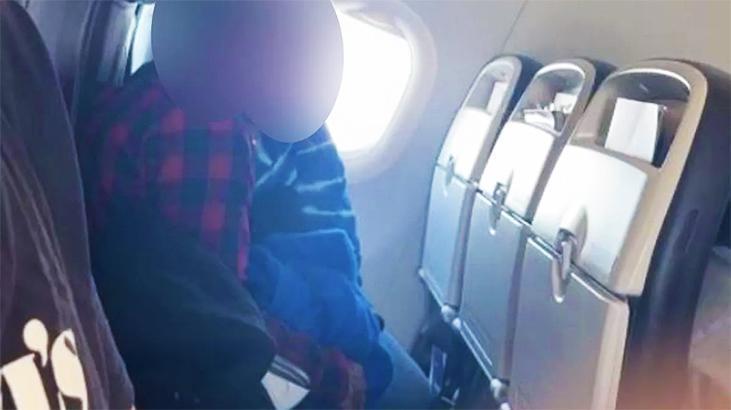 Uçakta rezalet! İngiltere şok sahneleri konuşuyor