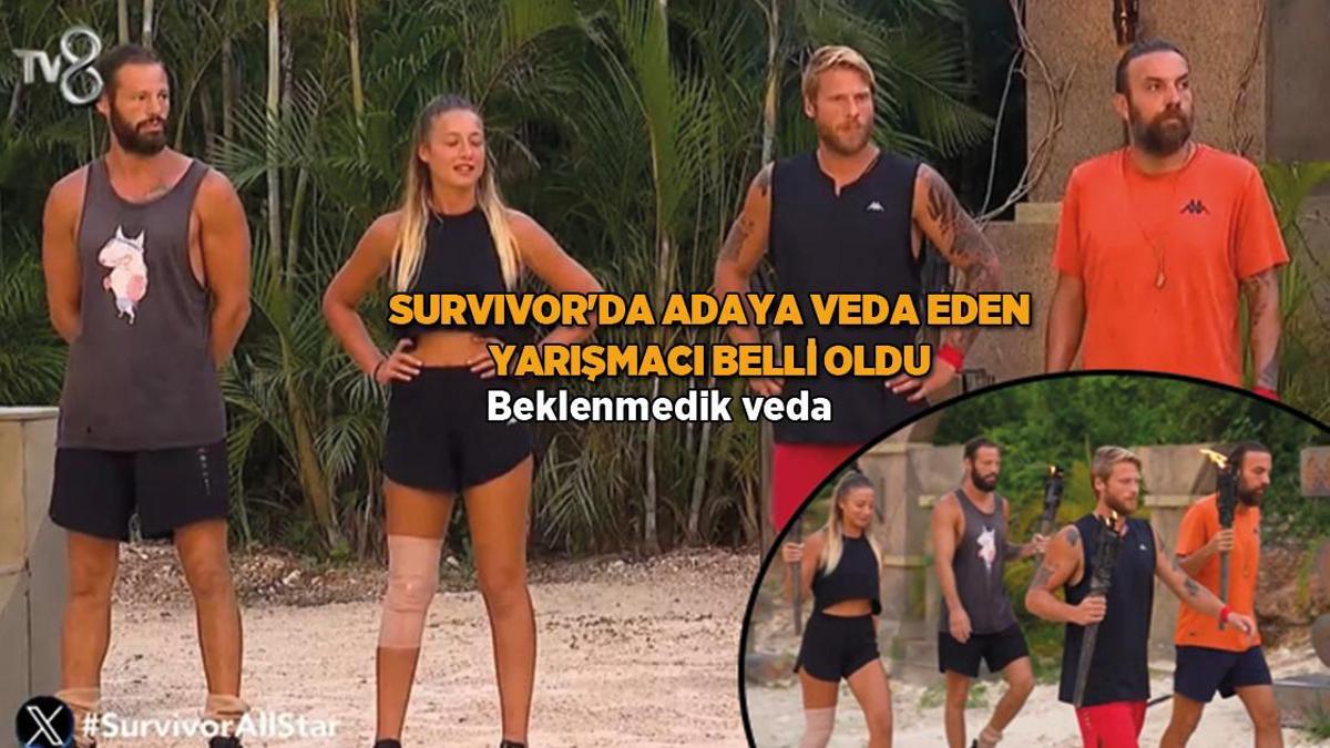 Survivor All Star’da adaya veda eden yarışmacı belli oldu! Beklenmedik veda