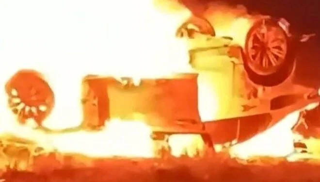 Kayseri’de Otomobil Şarampole Devrildi: 1 Yaralı