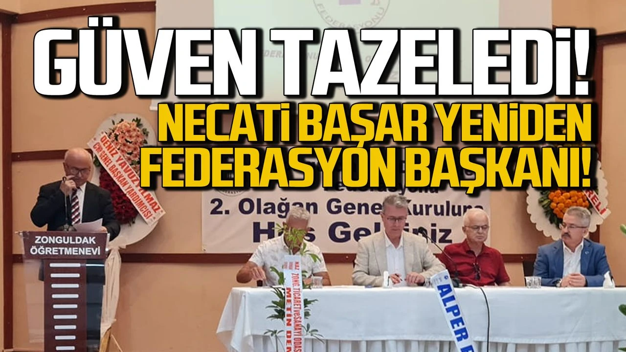 Zonguldak ili Dernekleri Federasyonu İkinci Olağan Genel Kurulu yapıldı.
