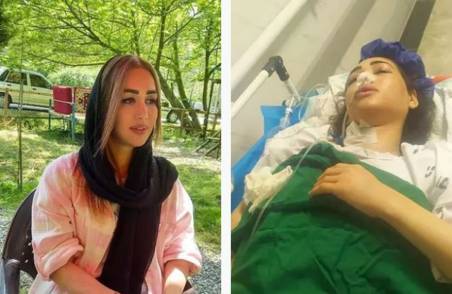 Başörtüsü Kanununu Çiğneyen Kadın, Polisle Sırtından Yaralandı