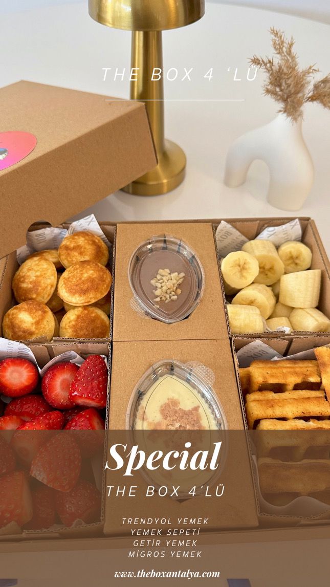 The Box Drink Desert Antalya Waffle Severlere Büyük Müjde: Her Güne Yeni Bir Tat!