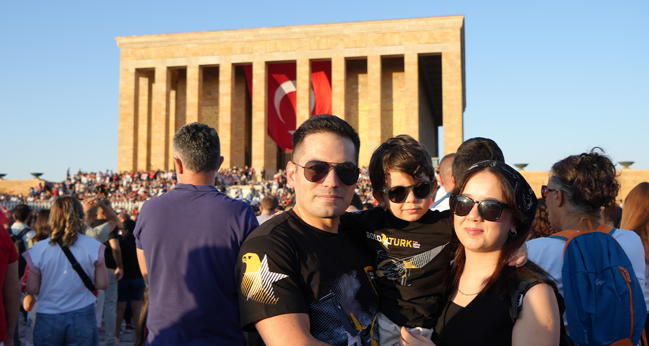 30 Ağustos Zafer Bayramı’nın 103. Yılında SOLOTÜRK’ten Anıtkabir Semalarında Gururlandıran Gösteri