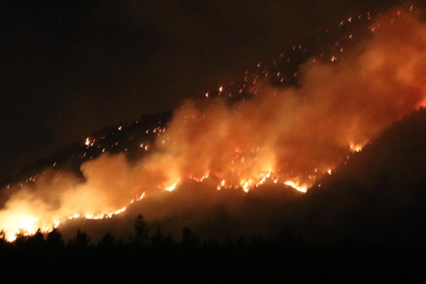 Denizli ve Malatya’da çıkan orman yangınına müdahale sürüyor