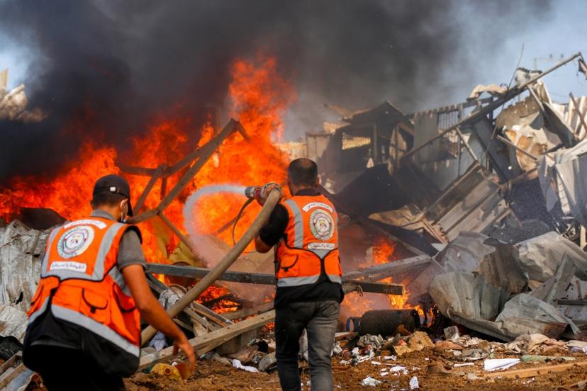 İsrail, Filistinlilerin kaldığı kampı hedef aldı: 200 aile evsiz kaldı