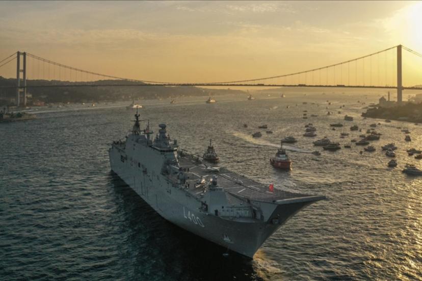 İstanbul Boğazı’nda milli gurur:  “Mavi vatan”ın muhafızları geçiş yapacak