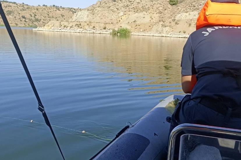 Kırıkkale’de 250 metrelik ağla balık avlayan şahsa ceza