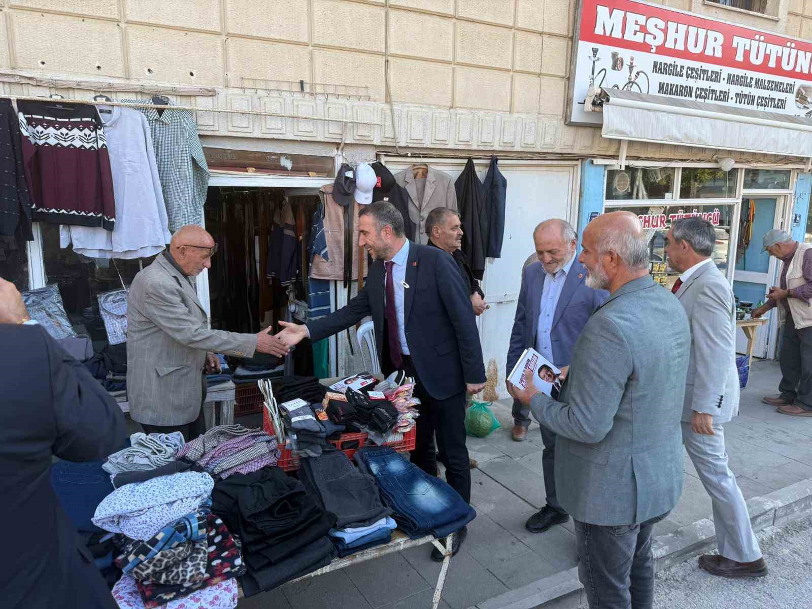Saadet Partisi Kayseri Teşkilatı Yahyalı’da Esnaf ve Vatandaşlarla Buluştu