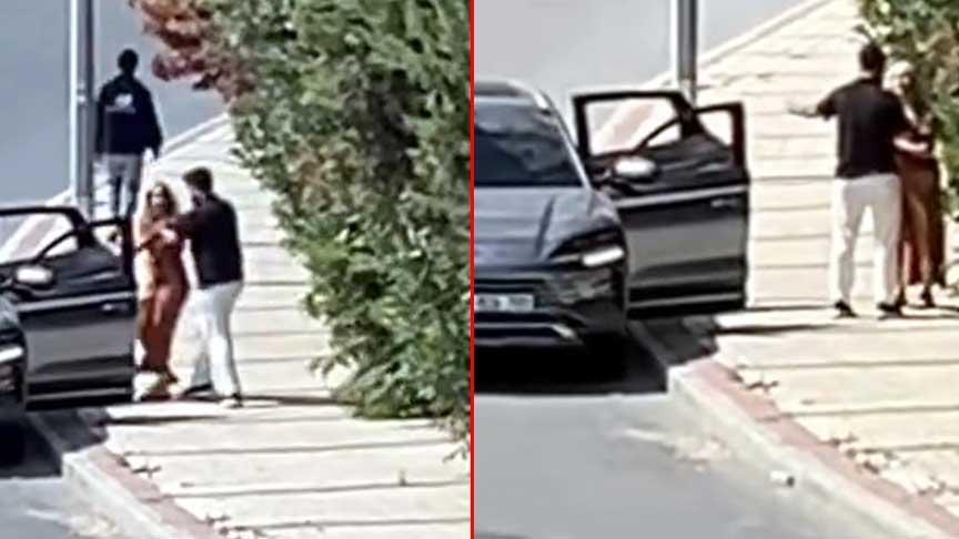 Tahtakale’de Kadın Zorla Araca Bindirildi