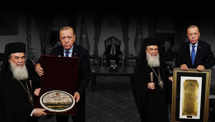  Ortodoks Patriği Giannopoulos’u Kabul Etti