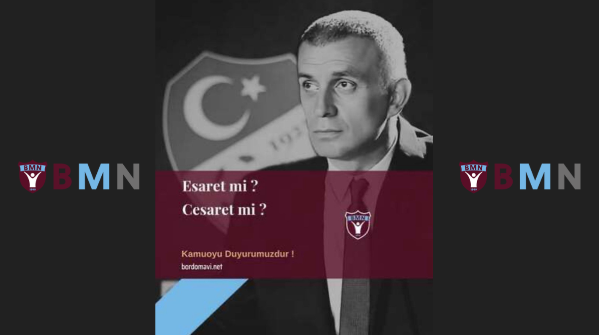 TRABZONSPOR TARAFTARLARI HACIOSMANOĞLU’NU İHRAÇTA KARARLI
