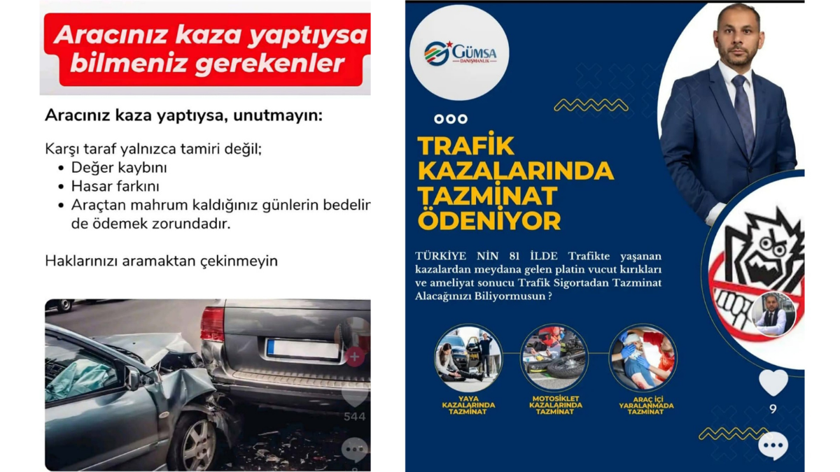 GÜMÜŞ DANIŞMANLIK – KAZA SONRASI TÜM HAKLARINIZ İÇİN YANINIZDA
