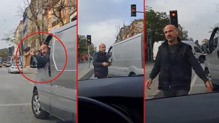 Ümraniye’de Yol Verme Tartışması Kameraya Yansıdı