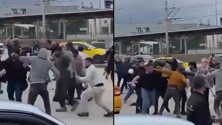 BURSA’DA MEYDAN DAYAĞI: SOPALI, KASKLI KAVGA KAMERADA