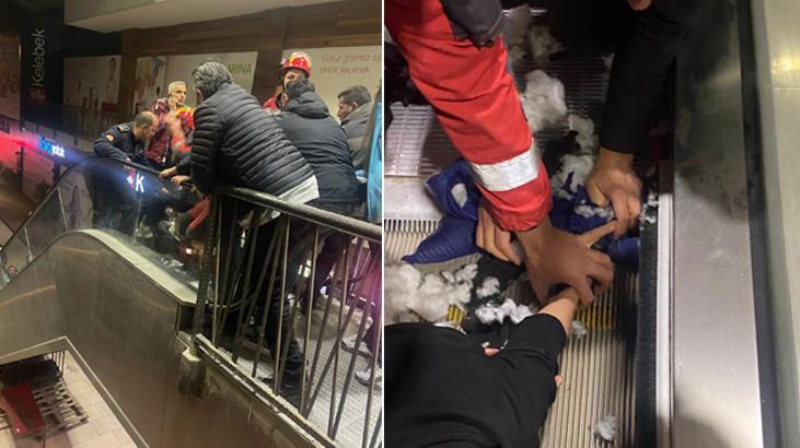 Doğum Günü Eğlencesi Hastanede Bitti: Küçük Çocuğun Eli Yürüyen Merdivende Sıkıştı