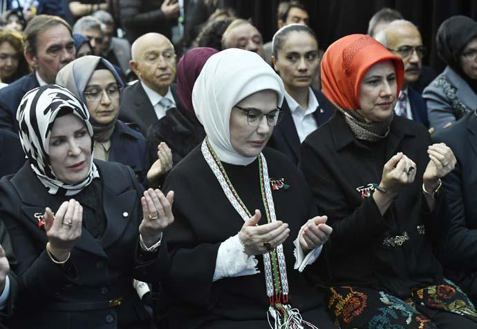 Emine Erdoğan Kalanlar Filistin Sergisinin Açılışına Katıldı