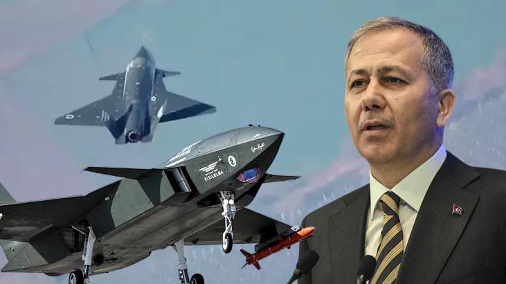 Bakan Yerlikaya İnsansız Savaş Uçaklarında Dünya İlki Gerçekleşti