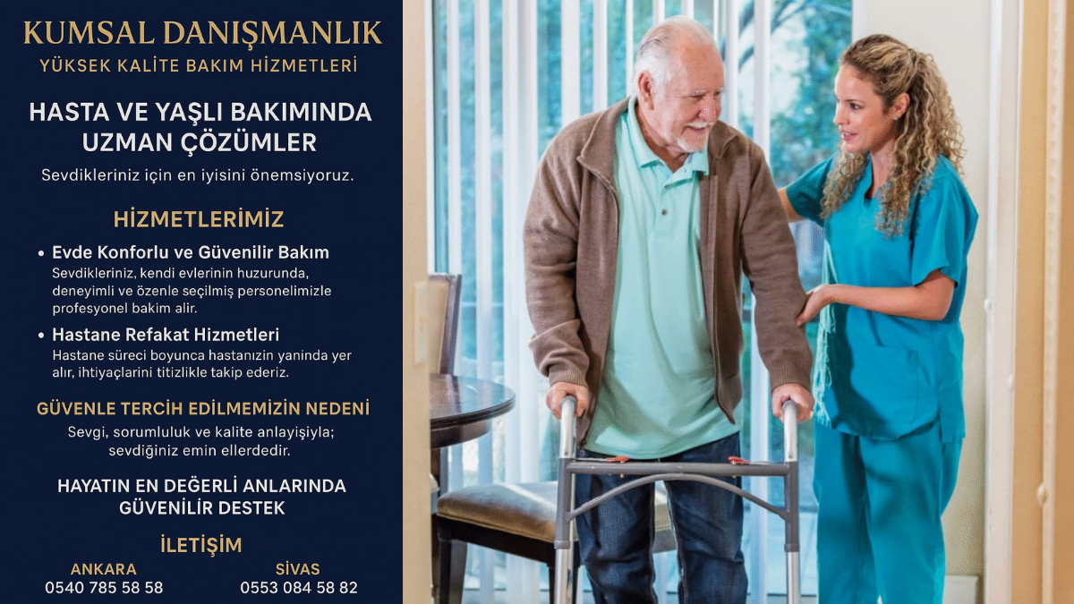 Kumsal Danışmanlık Hasta Bakım: Zor Zamanlarda Güven Veren Bir Yol Arkadaşı