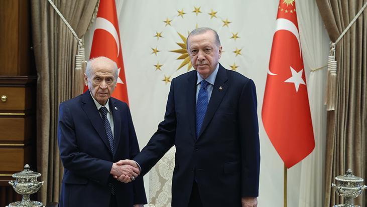 Erdoğan ile Bahçeli yılın ilk görüşmesini yapıyor