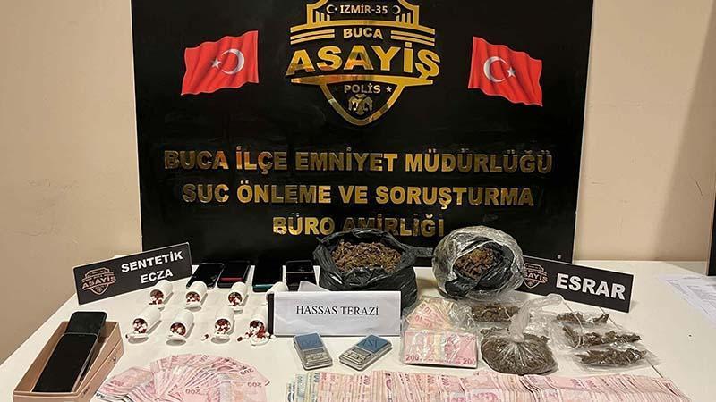 Buca’da Uyuşturucu Operasyonu: 8 Şüpheli Adliyeye Sevk Edildi