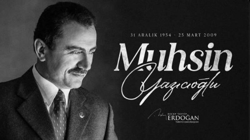 Cumhurbaşkanı Erdoğan’dan Muhsin Yazıcıoğlu’na Vefa Mesajı