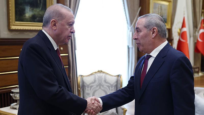 Cumhurbaşkanı Erdoğan, Filistin Lideri ile Görüştü