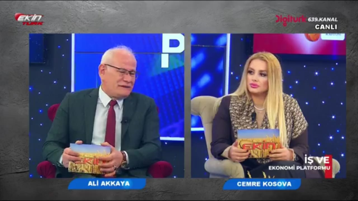 Ali Akkaya’dan Güçlü Editoryal Dokunuş: Cemre Kosova ile Ekonomi Gündemi Ekin Türk TV’de Masaya Yatırılıyor