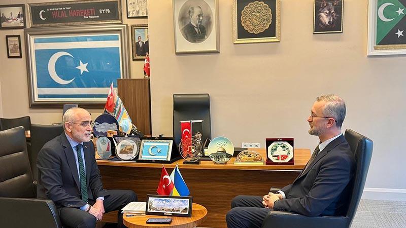 Topçu ve Ukrayna Büyükelçisi Celal’den Kırım ve Karadeniz Mesajı: “Ortak Çaba Şart”
