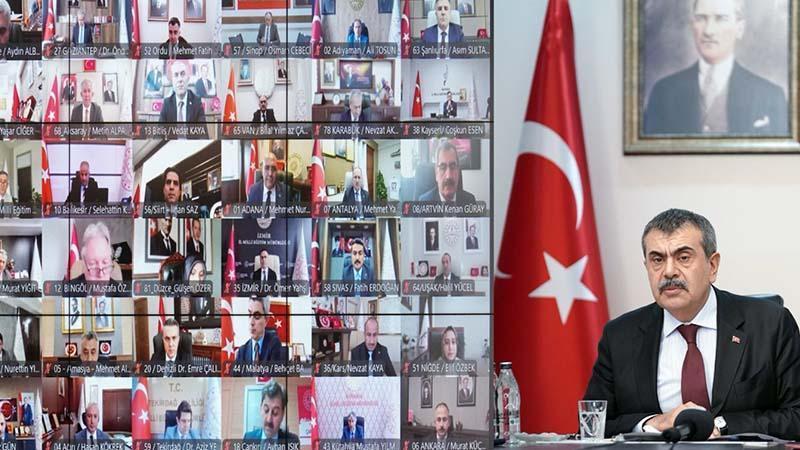 Bakan Tekin’den 81 İl Müdürüyle Toplantı: Güvenlik ve Destek Süreci Masada
