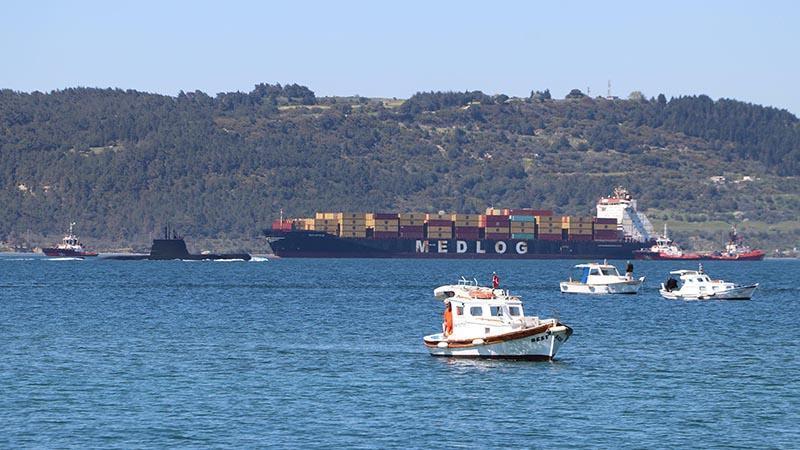 Çanakkale Boğazı’nda gemi arızası: Geçişler çift yönlü durduruldu