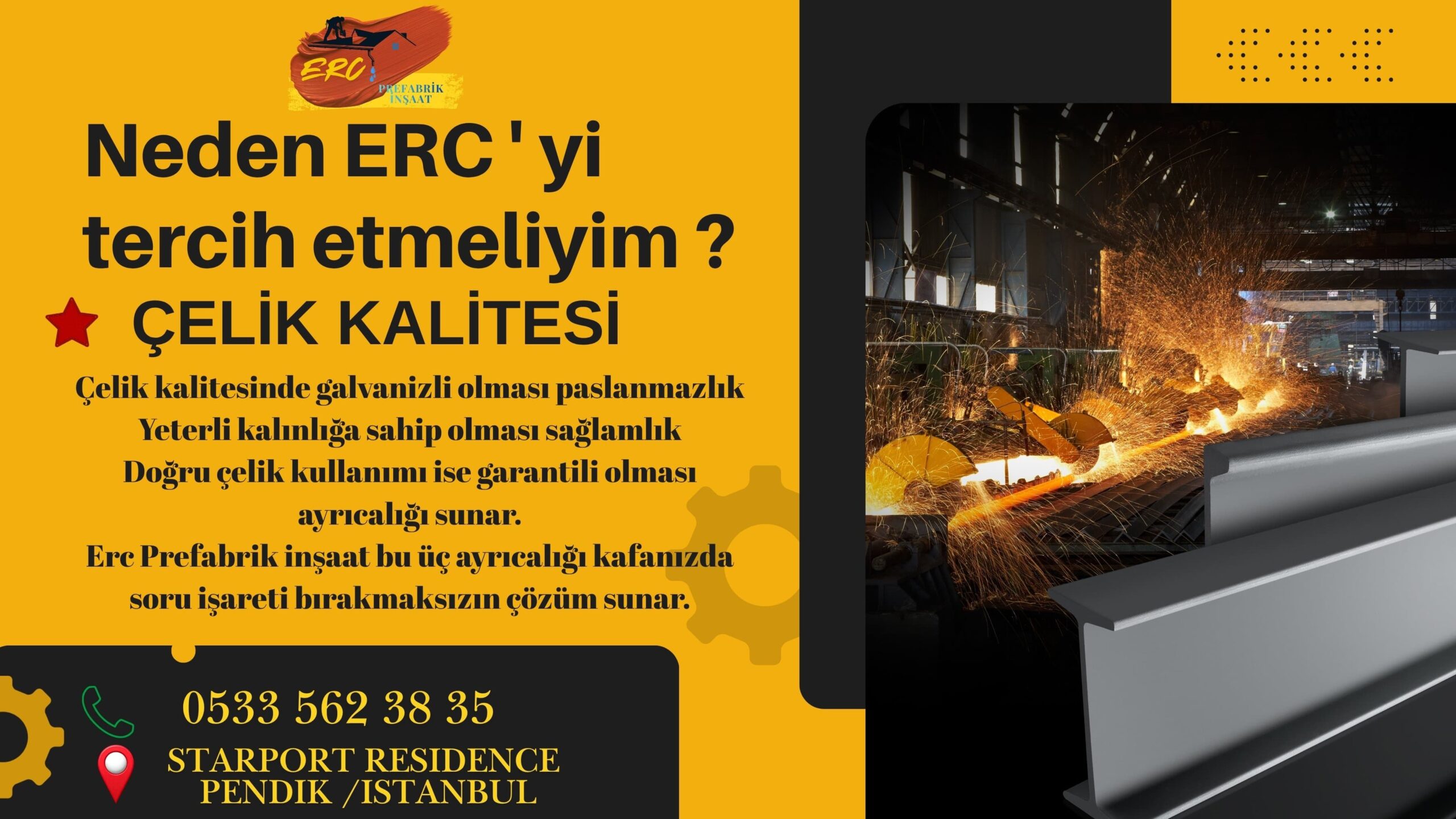 Prefabrik Konutta Yeni Dönem: Erc Prefabrik’ten 1 Milyon TL’ye Taksitli Ev Hamlesi