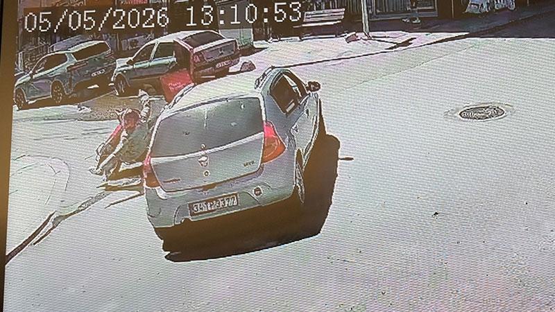 KEŞAN’DA OTOMOBİL İLE MOTOSİKLET ÇARPIŞTI: 1 YARALI