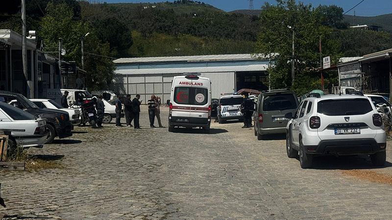 ERDEK SANAYİ SİTESİNDE SİLAHLI KAVGA: 1 AĞIR YARALI