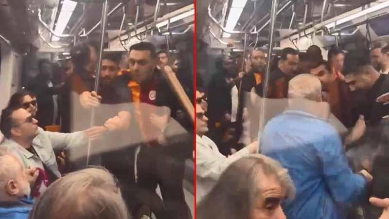 Metroda Şampiyonluk Kavgası: Gençlerin Küfürlü Tezahüratına ‘Oklavalı’ Müdahale!