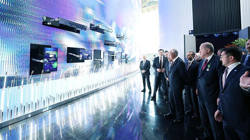 Cumhurbaşkanı Erdoğan ve Tokayev’den Astana’da Yapay Zeka Zirvesi: ‘Alem AI’ Merkezi Ziyaret Edildi