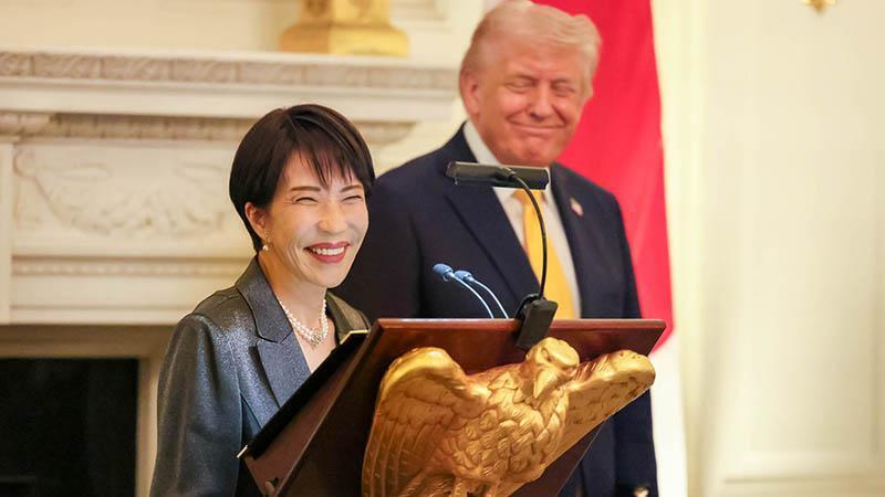 TRUMP’TAN JAPONYA BAŞKANI TAKAICHI’YE TELEFONDA “ÇİN” BRİFİNGİ!