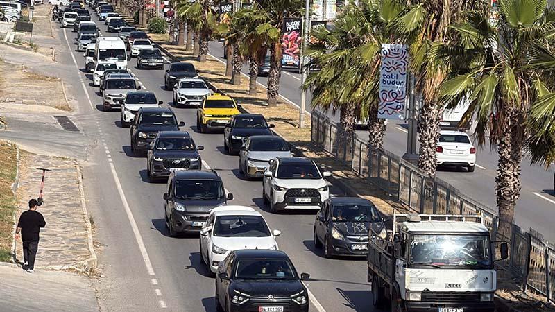 Bodrum’da bayram yoğunluğu: 67 bin araç giriş yaptı