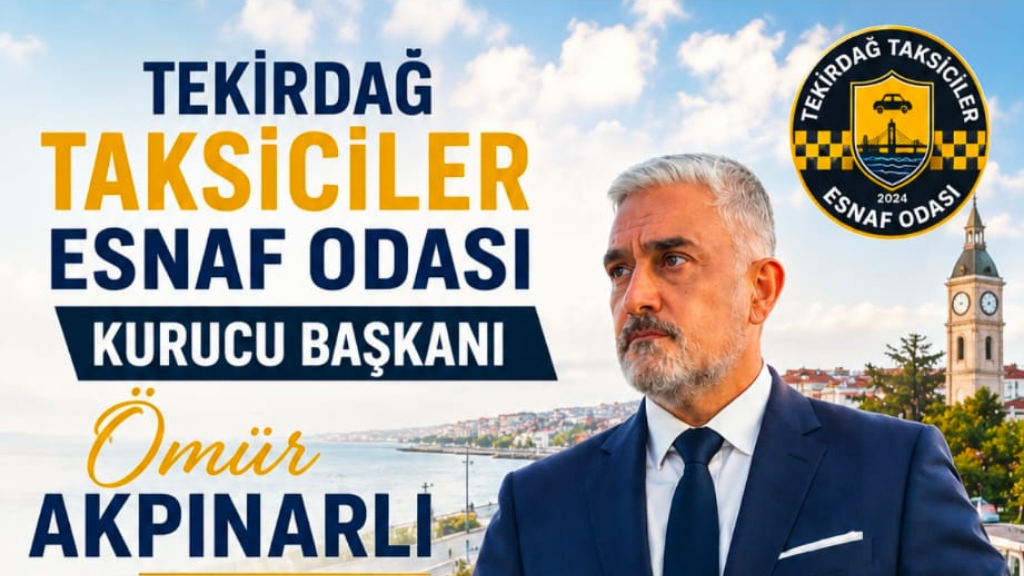 Tekirdağ’da Taksiciler İçin Yeni Dönem: Oda Kuruluşu İçin Resmi Süreç Başladı