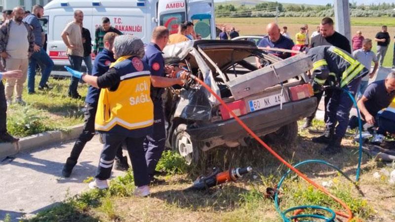 Bünyan’da Feci Kaza: Kavşakta Çarpışan İki Otomobilden Acı Haber Geldi