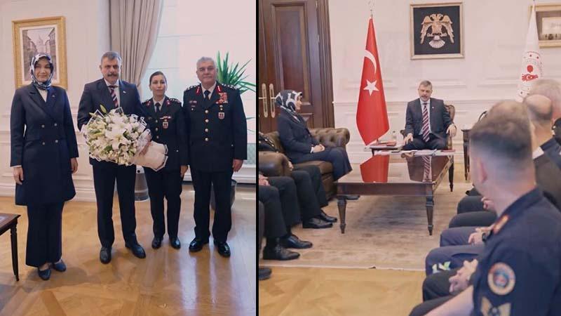 “Milletin Emrinde, Devletin Hizmetinde” Vurgusu! Jandarma’ya 187. Yıl Tebriği