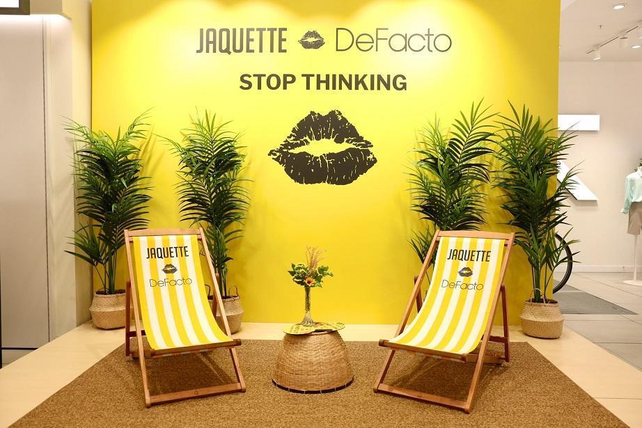 DeFacto ve Jaquette’den Yaz Stiline “Stop Thinking” Dokunuşu