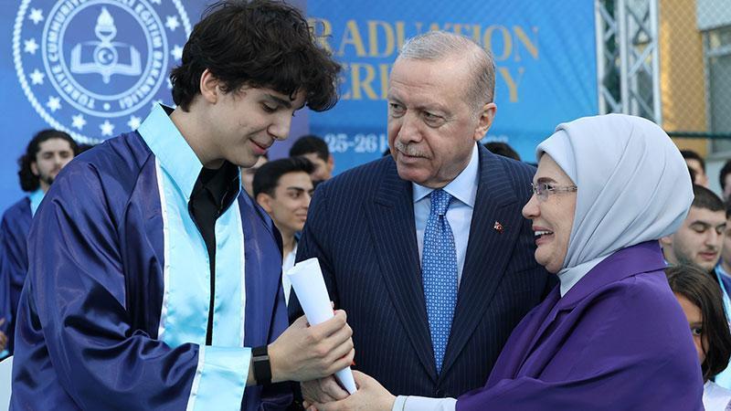 Cumhurbaşkanı Erdoğan İTO Marmara Anadolu İmam Hatip Lisesi Mezuniyet Törenine Katıldı