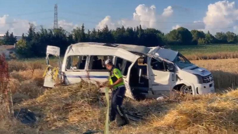 Silivri’de Feci Minibüs Kazası: Yaralılar Hastanelere Kaldırıldı