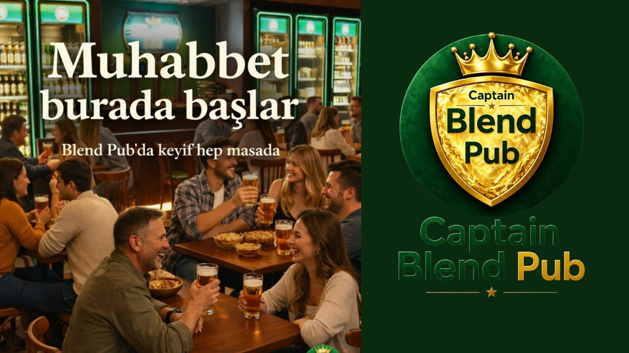 Beylikdüzü’nde Yeni Nesil Pub Deneyimi Captain Blend Pub’ta Yaşanıyor