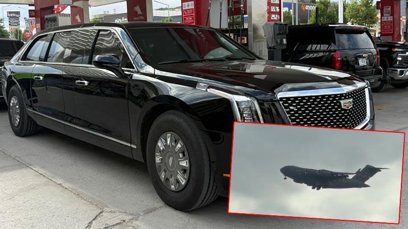 Trump’ın Araçları ve Helikopter Parçaları NATO Zirvesi İçin Ankara’ya Getirildi