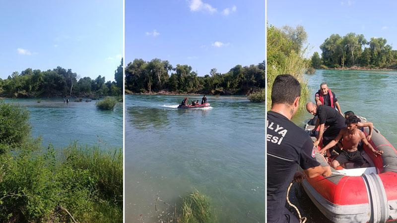 Manavgat’ta Mahsur Kalan 4 Kişi Kurtarıldı: Irmakta Denetimler Artıyor