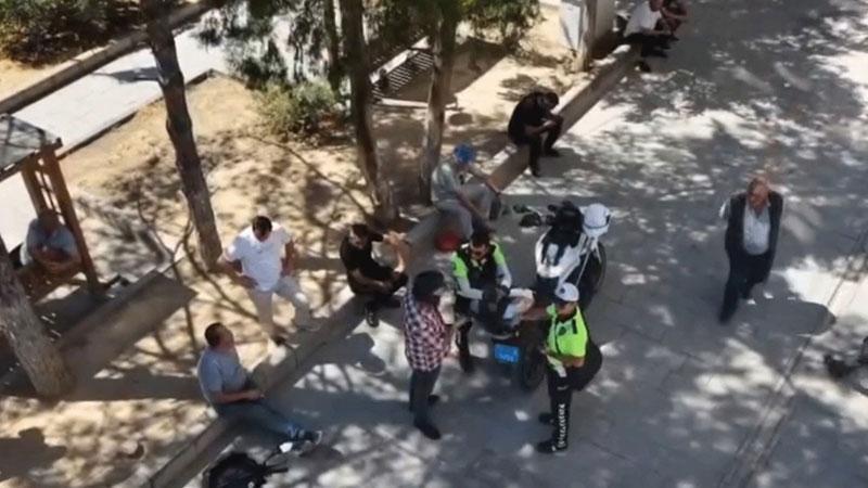Trafik Kurallarını İhlal Eden Sürücülere Dron Takibi